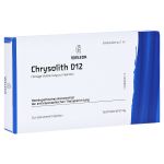 CHRYSOLITH D 12 Ampullen (PZN 2592619) из Германии