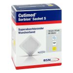 CUTIMED Sorbion Sachet S Wundauflage 10x10 cm (PZN 11361385) из Германии