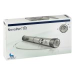 NOVOPEN 5 Injektionsgerät silber (PZN 12354074) из Германии