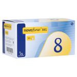 NOVOFINE 8 Kanülen 0,30x8 mm thinwall (PZN 9717886) из Германии