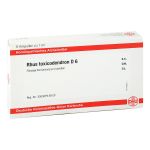 RHUS TOXICODENDRON D 6 Ampullen (PZN 11707961) из Германии
