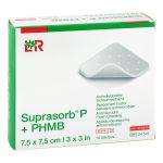 SUPRASORB P+PHMB Schaumverband 7,5x7,5 cm (PZN 11596792) из Германии