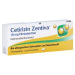 Cetirizin Zentiva 10mg (PZN 364765) из Германии
