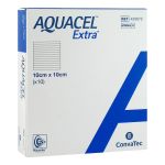 AQUACEL Extra 10x10 cm Verband (PZN 11226730) из Германии