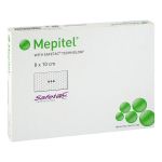 MEPITEL Silikon Netzverband 8x10 cm steril (PZN 13707847) из Германии