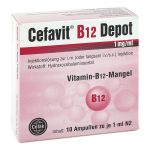 CEFAVIT B12 Depot 1 mg/ml Injektionslösung Amp. (PZN 13169002) из Германии