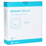 BIATAIN Silicone Schaumverband 12,5x12,5 cm (PZN 11367198) из Германии