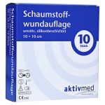 AKTIVMED Schaumst.Wundauf.sens.silikonb.10x10 cm (PZN 10546711) из Германии
