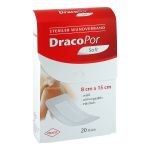 DRACOPOR Wundverband 8x15 cm steril (PZN 12749111) из Германии