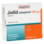 Jodid-ratiopharm 200µg (PZN 4620001) из Германии