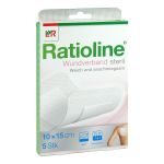 RATIOLINE Wundverband 15x10 cm steril (PZN 13583032) из Германии
