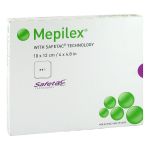 MEPILEX 10x12 cm Schaumverband (PZN 13705179) из Германии