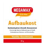 MEGAMAX Aufbaukost Vanille Pulver (PZN 12896177) из Германии