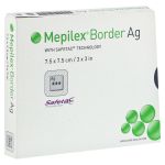 MEPILEX Border Ag Schaumverb.7,5x7,5 cm steril (PZN 11230341) из Германии
