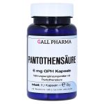 PANTOTHENSÄURE 6 mg GPH Kapseln (PZN 4591104) из Германии