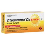 Vitagamma D3 5.600 I.E .Vitamin D3 NEM (PZN 11239448) из Германии
