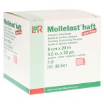 MOLLELAST haft Binden latexfrei 8 cmx20 m rot (PZN 9885980) из Германии