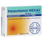 Paracetamol 500mg HEXAL bei Fieber und Schmerzen (PZN 3485558) из Германии