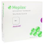 MEPILEX 10x10 cm Schaumverband (PZN 9680723) из Германии