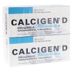 CALCIGEN D 600mg/400 I.E. (PZN 2470170) из Германии