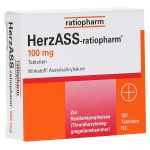 HerzASS-ratiopharm 100mg (PZN 4561936) из Германии