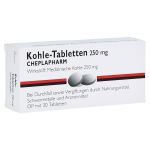 Kohle-Tabletten 250mg (PZN 4257380) из Германии