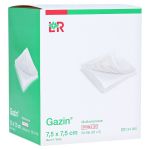 GAZIN Mullkomp.7,5x7,5 cm steril 8fach (PZN 3449019) из Германии