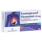 Esomeprazol Heumann 20mg bei Sodbrennen (PZN 11102962) из Германии