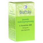L-CARNITIN 400 Kapseln (PZN 1156402) из Германии
