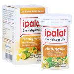 Ipalat Halspastillen Honigmild ohne Menthol zuckerfrei (PZN 14143111) из Германии