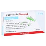 Desloratadin Glenmark 5mg (PZN 16605320) из Германии