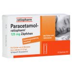 Paracetamol-ratiopharm 125mg (PZN 3953580) из Германии