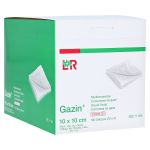 GAZIN Mullkomp.10x10 cm steril 8fach (PZN 1561031) из Германии