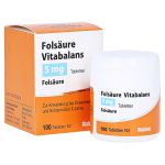 Folsäure Vitabalans 5mg (PZN 16777127) из Германии