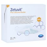 ZETUVIT Plus Silicone Border steril 10x10 cm (PZN 14022353) из Германии