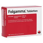 FOLGAMMA Tabletten (PZN 391377) из Германии