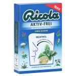 RICOLA AKTIV-FREI ohne Zucker Bonbons (PZN 15630014) из Германии