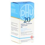 BIOCHEMIE DHU 20 Kalium alum.sulfur.D 6 Tabletten (PZN 1196212) из Германии