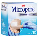 MICROPORE Vliespfl.2,5 cmx5 m haut 1533NP-1S (PZN 12483104) из Германии