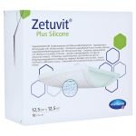 ZETUVIT Plus Silicone steril 12,5x12,5 cm (PZN 13231853) из Германии