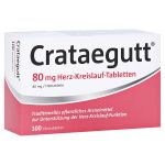 Crataegutt 80mg Herz-Kreislauf-Tabletten (PZN 14064512) из Германии