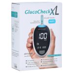 GLUCOCHECK XL Blutzuckermessgerät Set mg/dl (PZN 7543502) из Германии