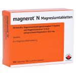 Magnerot N Magnesiumtabletten (PZN 6963343) из Германии