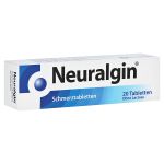 Neuralgin Schmerztabletten 250mg/200mg/50mg (PZN 3875041) из Германии