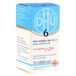 BIOCHEMIE DHU 6 Kalium sulfuricum D 6 Globuli (PZN 10545918) из Германии