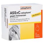 ASS+C-ratiopharm gegen Schmerzen (PZN 3435448) из Германии