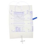 URINBEUTEL unsteril 2 l NRV m.Abl.Kreuzvent. (PZN 4825186) из Германии