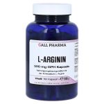 L-ARGININ 500 mg GPH Kapseln (PZN 1398074) из Германии