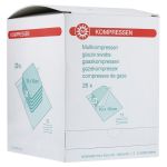 MULLKOMPRESSEN 10x10 cm steril 12fach (PZN 7385894) из Германии