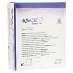AQUACEL Ag Foam adhäsiv 10x10 cm Verband (PZN 2931180) из Германии